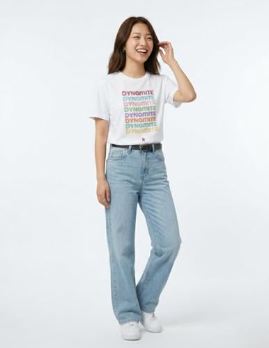 Image of BTS Dynamite Classic White T-Shirt
