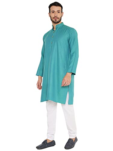 Image of Maharaja Pure Linen Premium Kurta Pyjama Set For Men