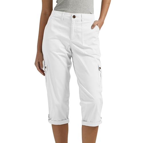 EQWIGKEIT Pantalones deportivos para mujer, 3/4, tres cuartos, hasta la rodilla, con bolsillos, pantalones capri de verano, informales, pantalones de senderismo, pantalones ligeros, transpirables