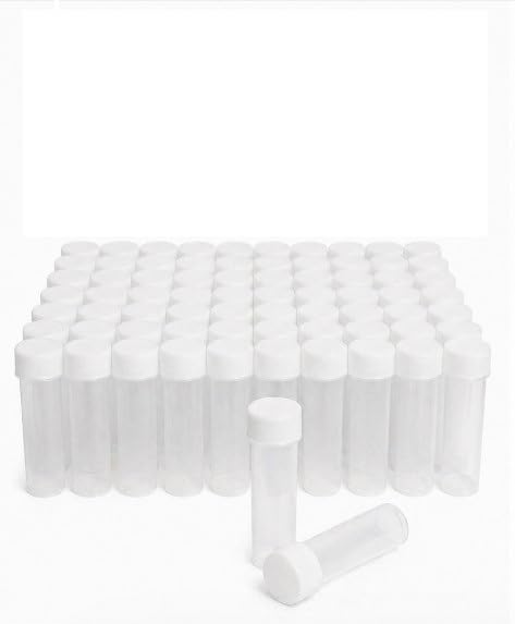 5 ml Plastic Vial with Cap for Laboratory Sample Storage, Leak Proof Transparent Mini Container Bottle for Powder Liquid Beads (Pack of 50)-image-15