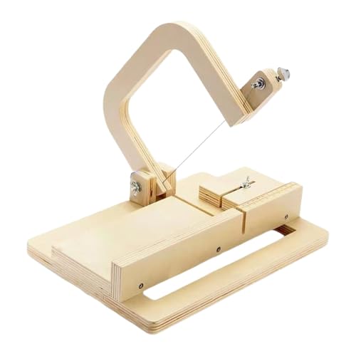 Image of VISTORA Wooden Soap Cutter Adjustable Professional Soap Slicer for DIY Candles Bread|Home Arts & |Candle Making & Soap Making|Soap Molds
