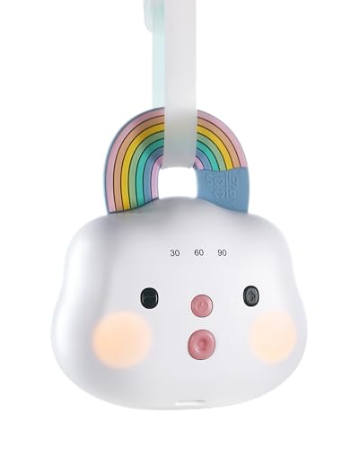 Image of Baby Sound Machine Portable White Noise Machine with 14 Soothing Sounds Rechargeable White Noise Sound Machine with 3 Timer Setting and Night Light