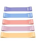 Bandas elasticas gimnasia de usos múltiples - Nuestras Bandas Elasticas de Resistencia para ejercicios pueden calentarse antes del entrenamiento, relajar los músculos y fortalecer la potencia. Se utilizaron elásticos de gimnasia para mantener los cuerpos en forma. Las bandas elasticas fitness son perfectas para hacer ejercicio, modelar el cuerpo, perder peso y entrenar la fuerza. Entrena todo tu cuerpo intensificando los ejercicios de pecho, espalda, hombros, brazos y piernas.