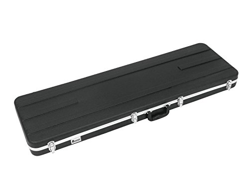 Set de 2 x plastique Cases lokker pour basse électrique rectangulaire en plastique ABS, Noir – Guitare Guitare/Case – klangbeisser - Les Beatles, Paul McCartney, John Lennon, RIngo Starr, George Harrison Set de 2 x plastique Cases lokker pour basse électrique rectangulaire en plastique ABS, Noir – Guitare Guitare/Case – klangbeisser