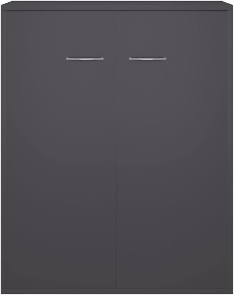 Sideboards and Buffets Cabinet with Storage Home Decor Gray 23.6"x11.8"x29.5" Chipboard (Color : A, Size : 23.6" x 11.8" x 29.5") (A 23.6" x 11.8" x 29.5")