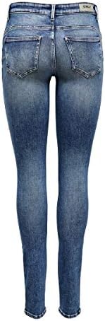 2. Bild von ONLY Female Skinny Jeans ONLBLUSH Mittlere Taille Skinny Fit Jeans
