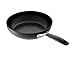 OXO Patelnia do smażenia, nieprzywierająca magnetyczna patelnia indukcyjna - indukcyjna, piekarnik i zmywarka do naczyń - 24 cm, czarna