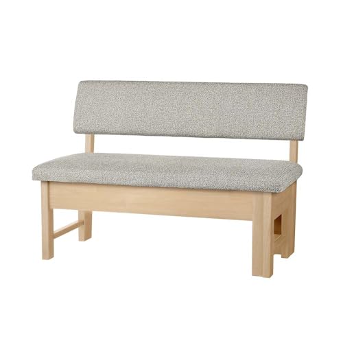 ディノス 椅子 チェア ダイニングベンチ 伸長式ダイニングシリーズ 伸長式ベンチソファ幅110cm-142cm(ヒダリ ア:ナチュラル)