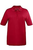 Poloshirt für große Größen aus schöner Piqué-Qualität mit Halbarm und bequemer Passform