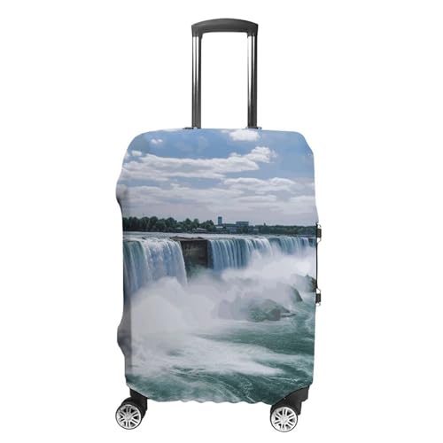 Niagara Falls Printed Luggage Cover Protector, Fits 18-32 Inch Luggage