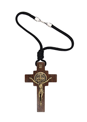Intercession Car Rearview Mirror Rosary (St Benedict Crucifix)