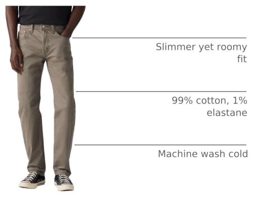 Image of Levi's Men's 502 Taper Fit Jeans (Also Available in Big & Tall), Bungee Cord (Stretch), 30Wx32L Standard