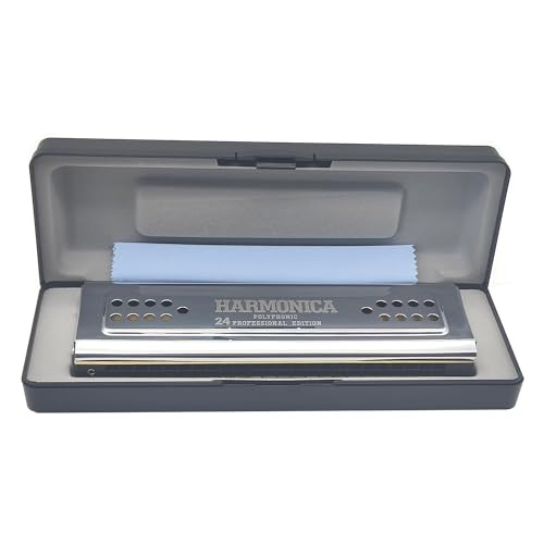 Professional Swan 24 Holes Key of C&G Double-side Tremolo Harmonica Mouth Organ Woodwind Instruments - Les Beatles, Paul McCartney, John Lennon, RIngo Starr, George Harrison Professional Swan 24 Holes Key of C&G Double-side Tremolo Harmonica Mouth Organ Woodwind Instruments – Image 4