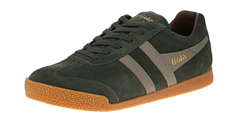 Image of Gola Equipe Suede - Sneakers for Men - Contrasting Wingflash - Heel Return - Durable Cupsole - Low Silhouette