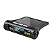 DBHFGJMN Corloge de Voiture Solaire Thermomètre à extérieur Rappel Automatique Interrupteur Automatique Pas de câblage Haute précision LCD Horloge Digitale (Color : B)