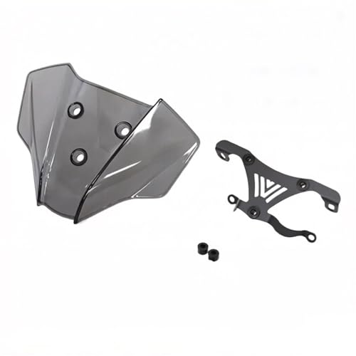 Pare-brise Duke 125 250 390 saute-vent haute résistance gris