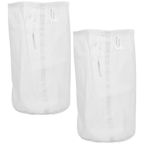 Healvian �|���G�X�e�������b�V��100 �t�B���^�[�o�b�O ���a20cm×30cm 2�Z�b�g �ė��p�\�ȃL�b�`�����b�V���o�b�O �H�ނ̐����z�����Ȃ������I�Ȃ�ߋ@�\�t�� �z�[�����C�h���C���ⓤ���̂�߂ɍœK