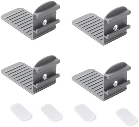 4PCS Bed Sheet Holders Grippers，Fitted Sheet Holder,Sheet Holders(Grey) image 3