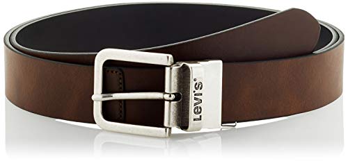 Levi's Reversible Core Plus Cintura, Brown, 140 Unisex-Adulto