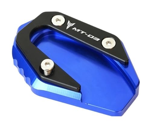 Porte-clés extension latérale CNC moto MT-03 support élargisseur béquille
