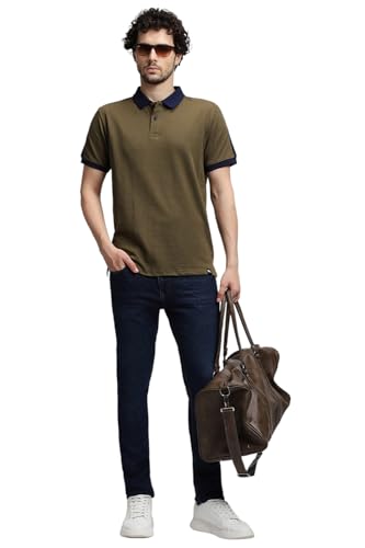 Image of Dennis Lingo - Solid Men's Cotton Polo Neck Regular Fit T-Shirt