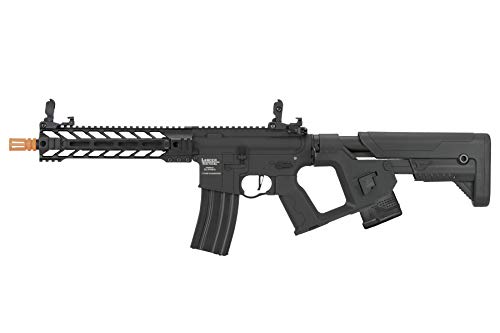 Lancer Tactical Enforcer Battle Hawk AEG Airsoft Rifle HIGH FPS with Alpha Stock Black