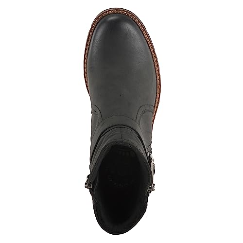 Spring Step Smokies Bootie - Water Resistant Synthetic Textile Upper - Zipper Closure Padded Removable Insole with Flexible Shock Absorbent TPR Outsole, 2.5” Heel3