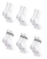 Multicolor (3x Black Stripes, 3x White)