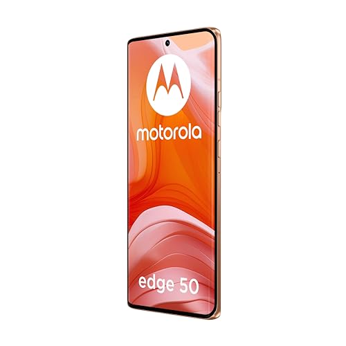 Motorola Smartphone Edge 50 12GB 512GB Peach Fuzz 5G Pantalla pOLED 50MP Android 14