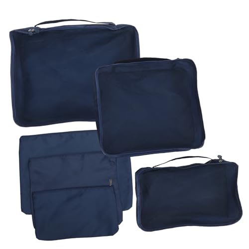 WEKADRIN Organizadoras de Ropa con Ventana Transparente Hechas de Oxford Resistente Gran Capacidad para Armarios y Maletas Multiusos para Guardar Ropa Juguetes y Mantas