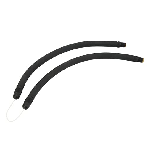 EVGATSAUTO Fishing Latex Tube, Threaded Connection Latex Rubber Strong Resilience Sea Water Flexible Exterior (3 * 16 * 32mm)