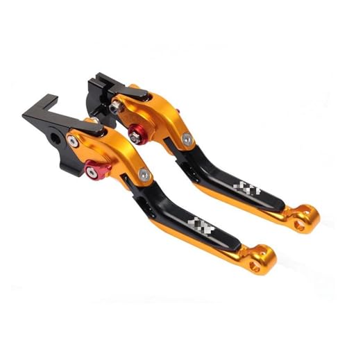 Leviers de frein et d'embrayage Suzuki DL650 V-Strom alu CNC Or luxe
