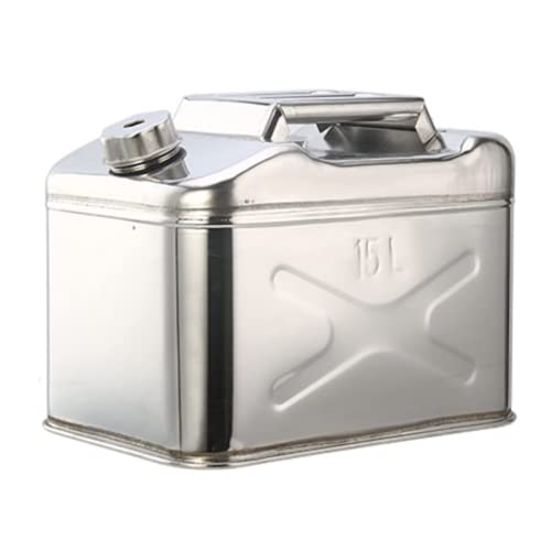Réservoir de carburant de rechange en acier inox 304 robuste 15L