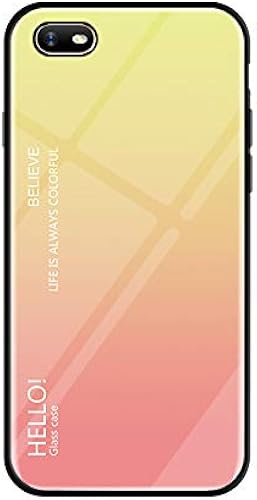 SWMGO   Gradiente Colore Anti-graffi Bicchiere Custodia per Realme  2 