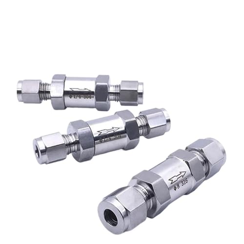 Clapet anti-retour haute précision en acier inoxydable durable de 12mm - 4