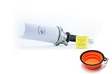 HuntEmUp Retriever Trainer Hand Held Dummy Launcher Basic Kit and Collapsible Dog Bowl