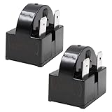 WANGCL 2 unids 3Pins 15 Ohm PTC arrancador compresor arrancadores para refrigerador aire acondicionado reparación