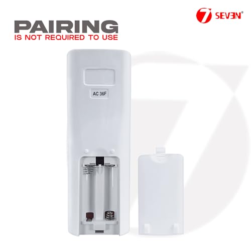 Image of 7SEVEN Compatible with Lloyd AC Remote Control Model 36F Suitable for Split and Window 1 1.5 2 Ton Air Conditioner Remote - Match Each Keys Exactly to Replicate Genuine Remote Function