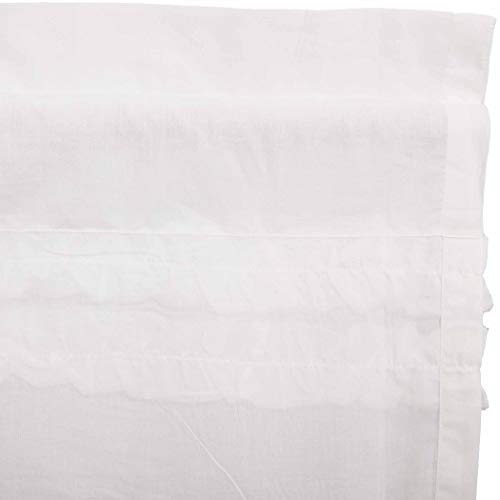 VHC-Brands-Farmhouse-16×72-Valance-White-Rod-Pocket-Kitchen-Window-Curtains VHC Brands Farmhouse 16×72 Valance White Rod Pocket Kitchen Window Curtains