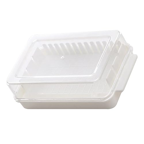 DECORNIJIA バターケース カッター付き 密閉保存ボックス 透明蓋付き 食品衛生対応 キッチン用 バター チーズ保存容器 ホテル レストラン向け