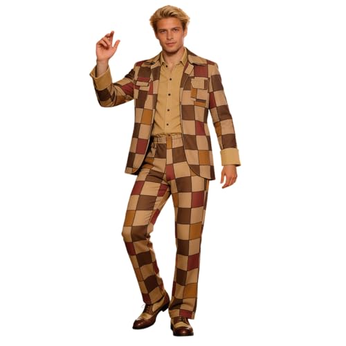 Cosplay à thème disco et tenue de soirée chic style cour kaki XL