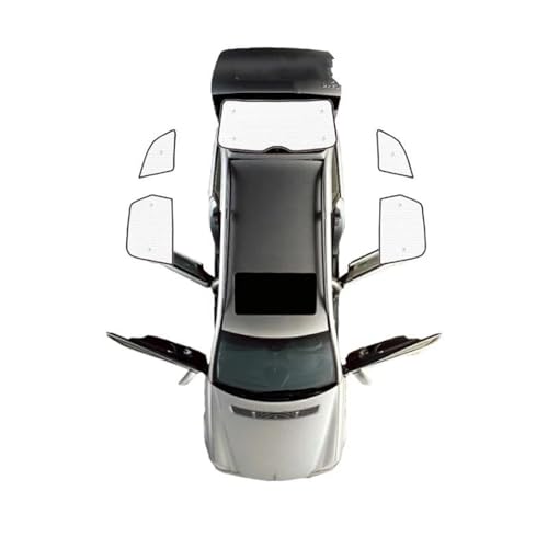 Pare-soleil pour Volvo XC60 MK2 2018-2024 protection vitres et arrière