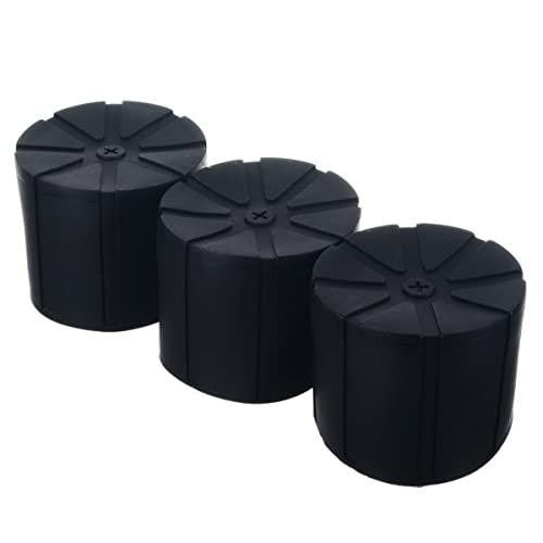 Copriobiettivo Universale nel Impermeabile da 3 Pezzi per Obiettivi per Fotocamere DSLR da 65-90mm silicone