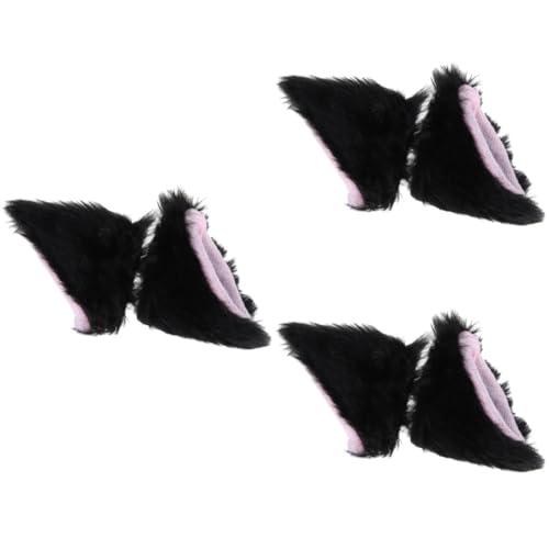 Orejas de gato para casco VANZACK con felpa resistente y adhesivo fuerte de facil montaje