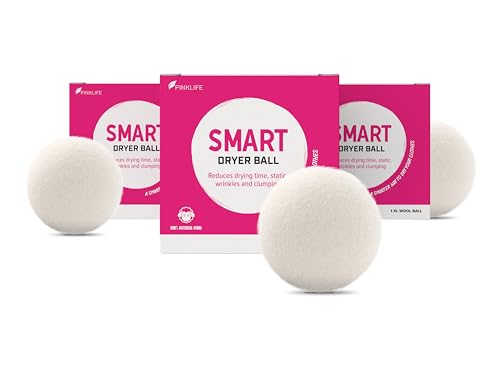 Pink Formula Smart Dryer Ball, 3-Pack