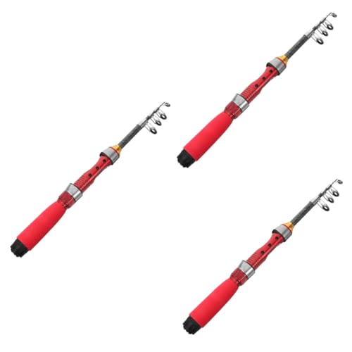 Canne de mer professionnelle Toddmomy portable 3 pièces ultra stable en extérieur