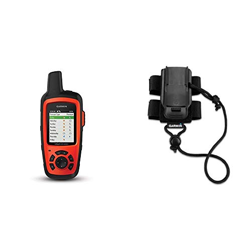 Garmin inReach Explorer+, Handheld Satellite Communicator with TOPO Maps and GPS Navigation & Backpack Tether Accessory for Garmin Devices