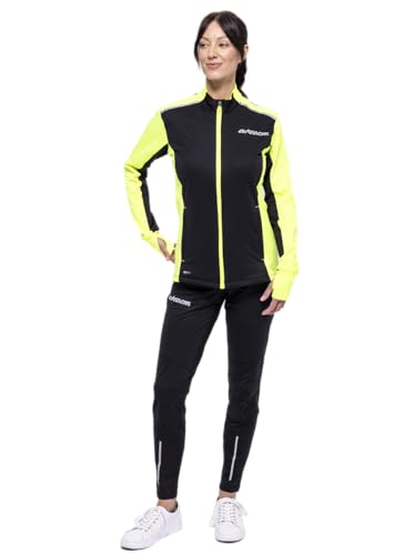 Airtracks Damen Winter Laufset Thermo Pro Line Laufhose Lang Laufshirt...
