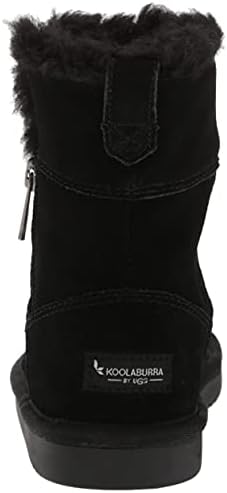 Koolaburra by UGG Unisex-Child Aribel Short Boot, Black, 5 Toddler US | Image 2