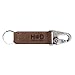 Hide & Drink, Leather Key Ring Holder/Keychain Fob/Belt Loop Attachment Handmade Includes 101 Year Warranty :: Bourbon Brown